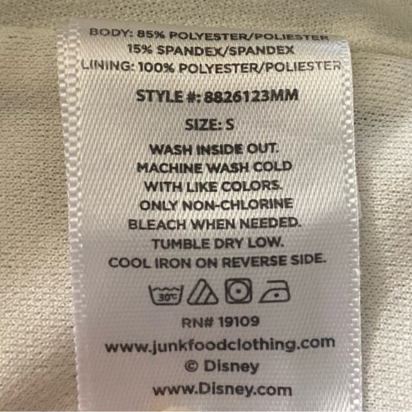 GIRLS SWIM BUNDLE-JUNK FOOD MICKEY MOUSE SWIMSUIT & ART CLASS COVER UP-SIZE 4/5 - Picture 3 of 6